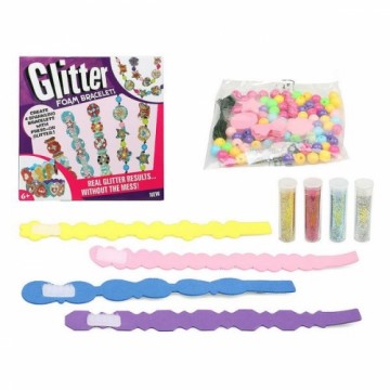 Bigbuy Fun Задание для ручных действий Glitter Foam Bracelets 119916