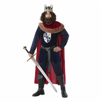 Bigbuy Carnival Маскарадные костюмы для взрослых Король средневековый Красный (4 Pcs)