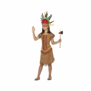 Bigbuy Carnival Маскарадные костюмы для детей Индийка Коричневый (1 Pc)