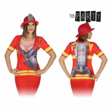 Bigbuy Carnival Рубашка для взрослых 8263 Пожарница