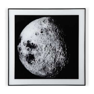 Bigbuy Home Картина Moon Стеклянный (2 x 50 x 50 cm)