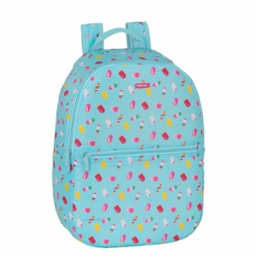 School Bag Safta Turquoise