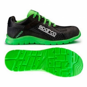 Safety shoes Sparco Practice 07517 Black/Green
