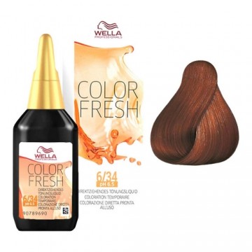 Краска полуперманентная Color Fresh Wella 6/34 (75 ml)