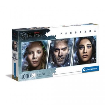 Puzle un domino komplekts The Witcher Clementoni Panorama (1000 pcs)