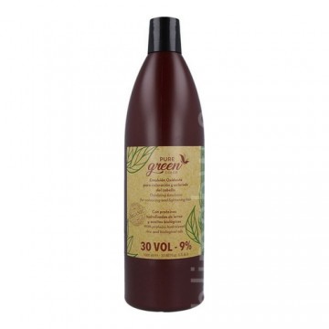 Hair Oxidizer Emulsion Pure Green Green Emulsión 30 Vol 9 % (1000 ml)
