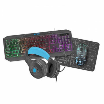 Tastatūra ar Spēļu Peli Fury THUNDERSTREAK