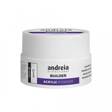 Nagu apstrāde Professional Builder Acrylic Powder Polvos Andreia Balts (20 g)