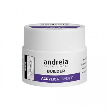 Nagu apstrāde Professional Builder Acrylic Powder Polvos Andreia Balts (35 g)