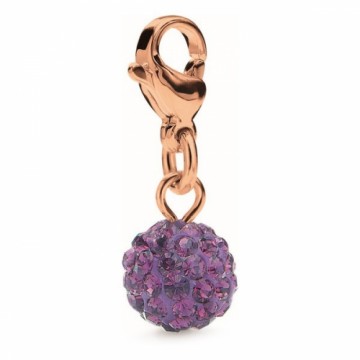 Ladies' Beads Folli Follie 3P0T026RX Purple 1 cm