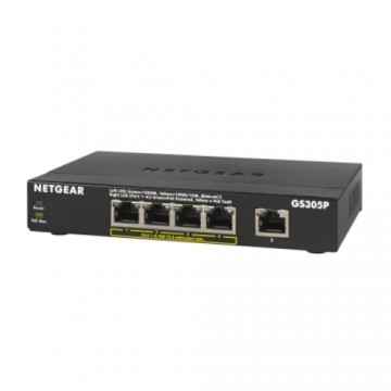 Slēdzis Netgear GS305P-200PES 10 Gbps