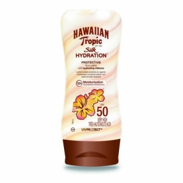 Лосьон после загара Silk Hawaiian Tropic Spf 50+ (180 ml)