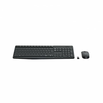 Клавиатура и беспроводная мышь Logitech MK235 RF