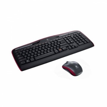 Клавиатура и беспроводная мышь Logitech 920-003978 Чёрный