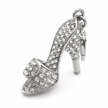 Woman's charm link Glamour GS1-00 White (4 cm)