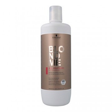 Šampūns un Kondicionieris Blondme Keratin Restore Schwarzkopf (1000 ml)