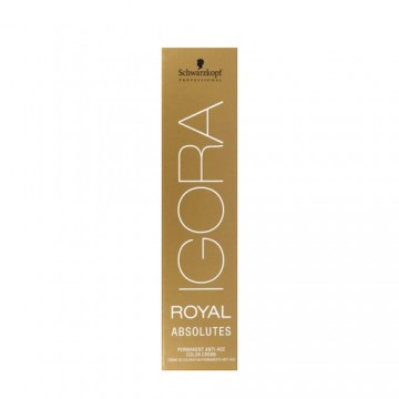 Permanenta Īpaši Noturīga Krāsa Sirmiem Matiem Igora Royal Absolutes Schwarzkopf 9-140 (60 ml)