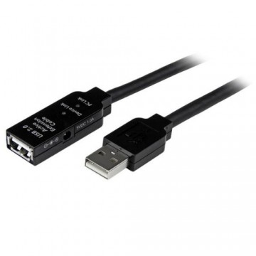 USB-кабель Startech USB2AAEXT35M         USB Чёрный
