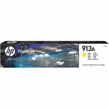 Картридж с Совместимый чернилами HP 913A  Жёлтый