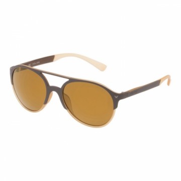 Unisex Saulesbrilles Police SPL163557ESG (55 mm) Brūns (ø 55 mm)