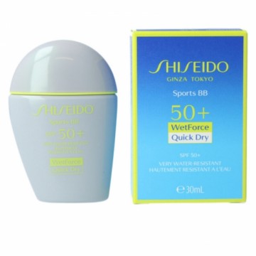 Sun Protection with Colour Shiseido Sports BB SPF50+ Medium Tone (30 ml)