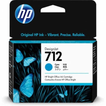 Картридж с Совместимый чернилами HP 712 Циановый