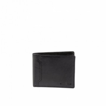 Leather wallet Gianni Conti, for man, black