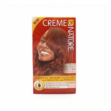 Permanent Dye Argan Color Creme Of Nature Bronze Copper 7.64