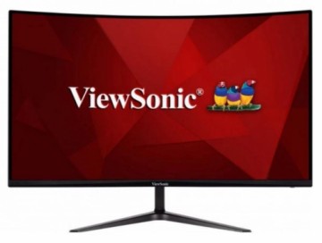 LCD Monitor|VIEWSONIC|VX2718-2KPC-MHD|27"|Gaming/Curved|Panel VA|2560x1440|16:9|165Hz|Matte|1 ms|Speakers|Tilt|Colour Black|VX2718-2KPC-MHD