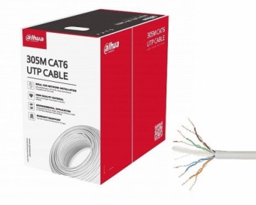 CABLE CAT6 UTP 305M WHITE/PFM920I-6UN-C-V2 DAHUA