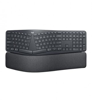 Logitech ERGO K860 keyboard RF Wireless + Bluetooth QWERTY Nordic Black