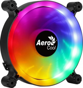 Aerocool Spectro 12 FRGB Computer case Fan 12 cm Black, Translucent 1 pc(s)