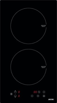 MPM 30-IM-06 Black Countertop 52 cm Zone induction hob 2 zone(s)