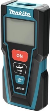 Makita LD030P rangefinder Black, Turquoise 0 - 30 m