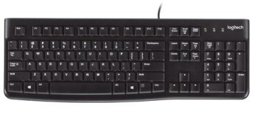 Logitech K120 keyboard USB QWERTY Spanish Black