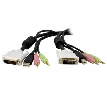 KVM slēdzis Startech DVID4N1USB6