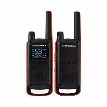 Walkie-Talkie Motorola T82 (2 Pcs) Чёрный Оранжевый