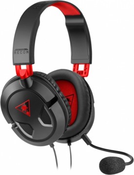 Turtle Beach наушники + микрофонRecon 50, черный/красный