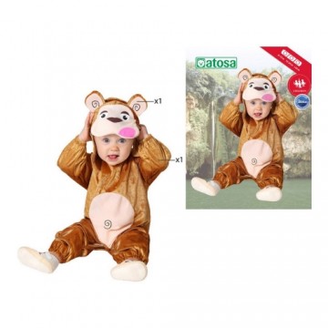 Costume for Babies Brown animals Monkey (2 Pieces)