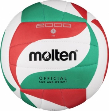 Volleyball ball training MOLTEN V5M2000, synth. leather size 5
