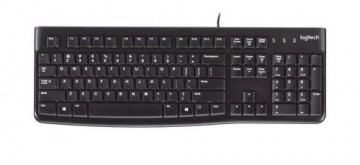 Logitech K120 keyboard USB AZERTY French Black