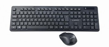 Gembird KBS-WCH-03 keyboard RF Wireless + USB QWERTY English Black