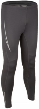 Men's running leggings AVENTO 74PN GRI M Grey