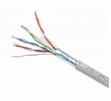 Gembird FPC-5004E-SO/100C networking cable Grey 100 m Cat5e F/UTP (FTP)