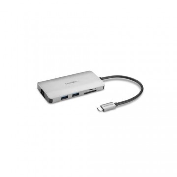 USB Hub Kensington K33820WW Black Silver