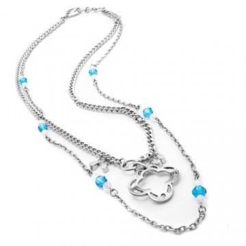 Ladies' Necklace Folli Follie 3N9F226QW 60 cm