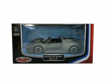 MSZ Miniatūrais modelis - Porsche 918 Spyder, 1:41