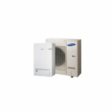 Samsung Siltumsūknis 9.0kW 3P EHS, Split, R32, Iekštelpu sienas tipa bloks AE090RNYDEG/EU + AE090RXEDGG/EU + MWR-WW10N