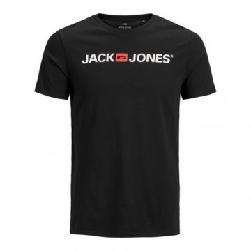 Футболка с коротким рукавом мужская JJECORP LOGO TEE SS Jack & Jones 12137126 Чёрный