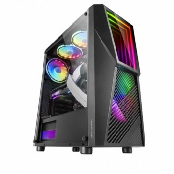 ATX Pus-torņveida Kārba Mars Gaming MC777 LED RGB Melns